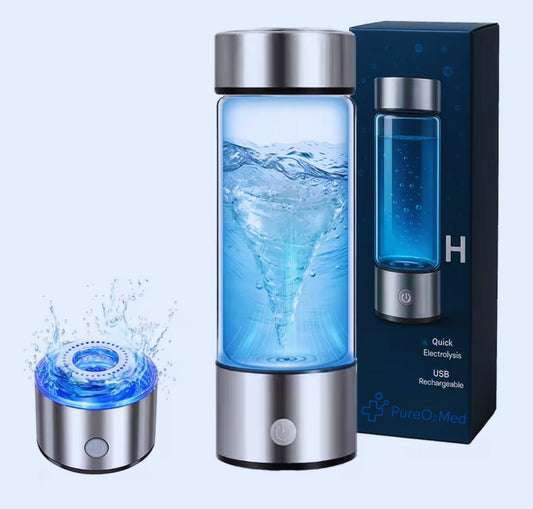 PureO2Med Hydrogen Water Bottle